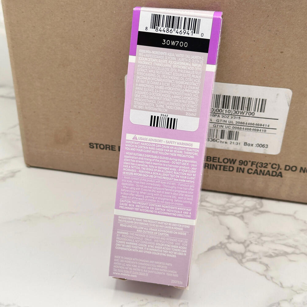 MATRIX SoColor Sync Acidic Toner 10PA - Box 36pcs - Picture 5 of 7
